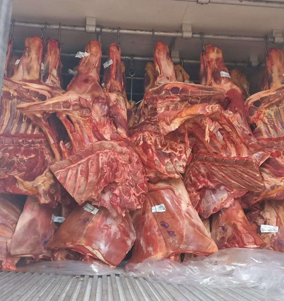 Carga irregular de carne bovina de MT é interceptada em Rondônia