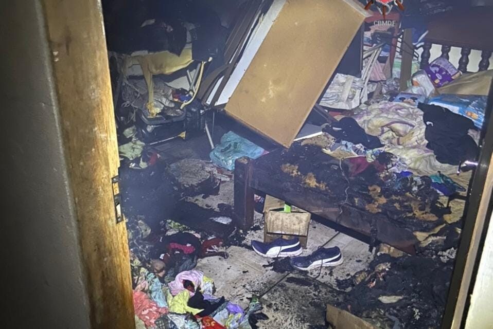 Homem é preso após atear fogo à casa da ex-mulher, no DF
