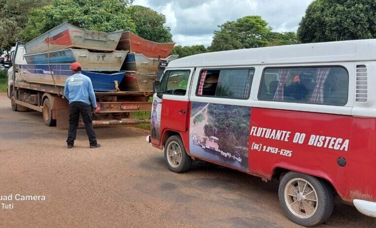 Equipe parte para a 4ª etapa do Mutirão de Limpeza do Rio Teles Pires