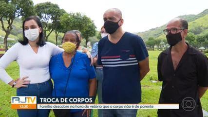 Família descobre na hora do enterro que corpo no caixão não era do parente