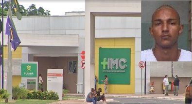 Preso simula passar mal; distrai policial penal e foge do HMC