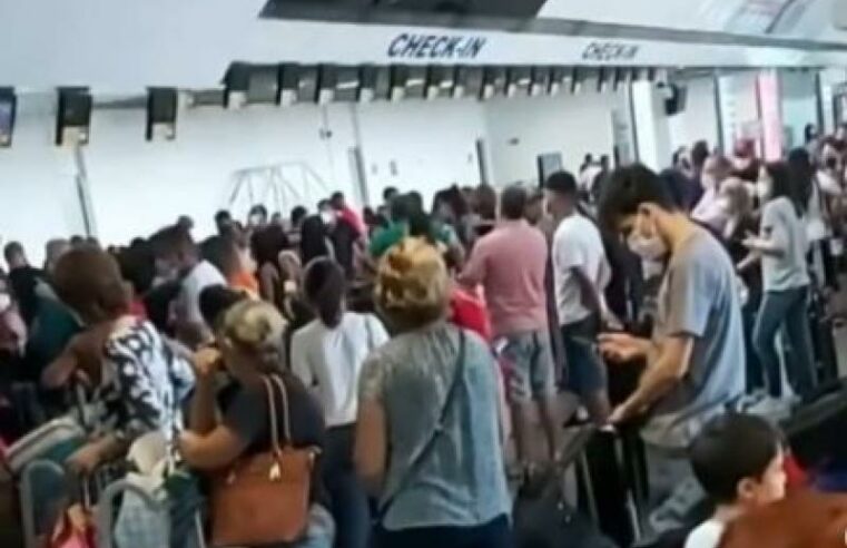 Cancelamento de voos causa confusão em Aeroporto Marechal Rondon