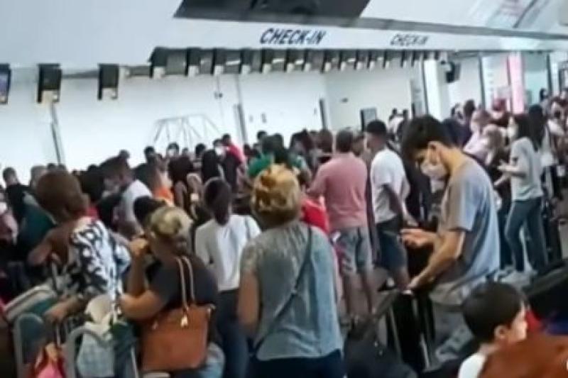 Cancelamento de voos causa confusão em Aeroporto Marechal Rondon