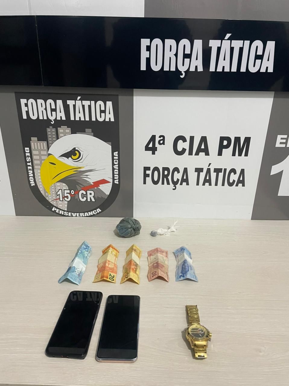 Rapaz é preso em Guarantã do Norte com porção de droga