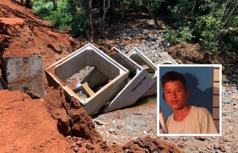 Menino de 12 anos morre afogado ao brincar em tubulação de concreto no interior de SP