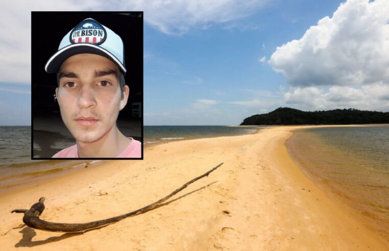 Turista mato-grossense morre afogado em praia de Alter do Chão, no Pará