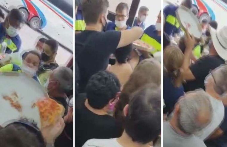 Passageiros de cruzeiro cancelado por surto de Covid relatam briga por pizza após horas de espera