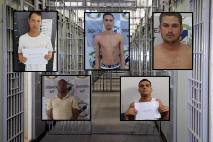 5 presos fogem de penitenciária no Capão durante temporal