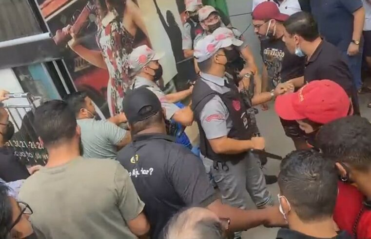 Confusão entre lojistas, policiais e suspeito de golpe acaba em tiros na Feira dos Importados, no DF