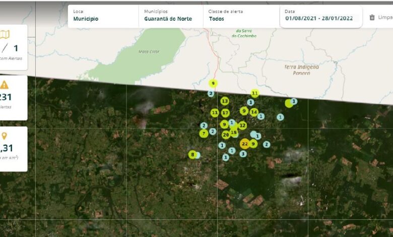 Fiscalização ambiental flagra retirada ilegal de minério em Guarantã do Norte