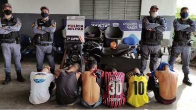 Bandidos são presos após duelo de facções em MT