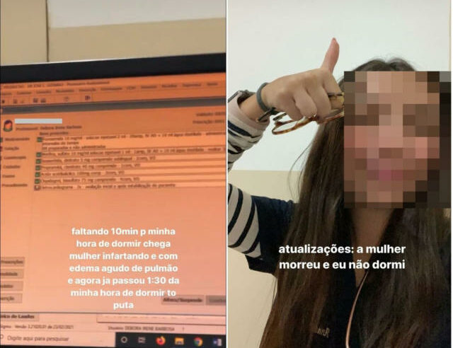 Estudante de medicina em AL ironiza morte de paciente nas redes sociais