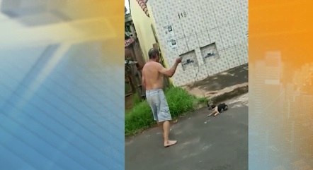 Homem é preso após ser flagrado agredindo cachorro em MG