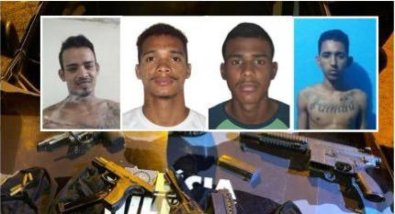 Ladrões mortos ostentavam armas e planejavam roubar banco em Cuiabá