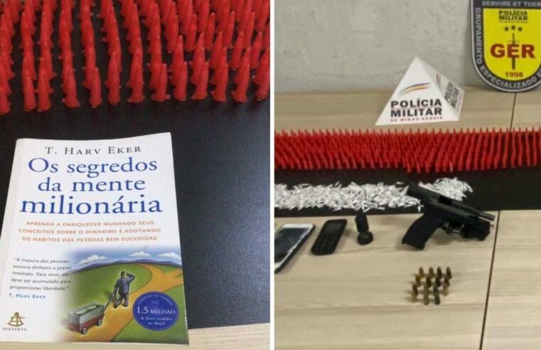 Traficante é preso com livro de educação financeira: ‘Segredos da Mente Milionária’