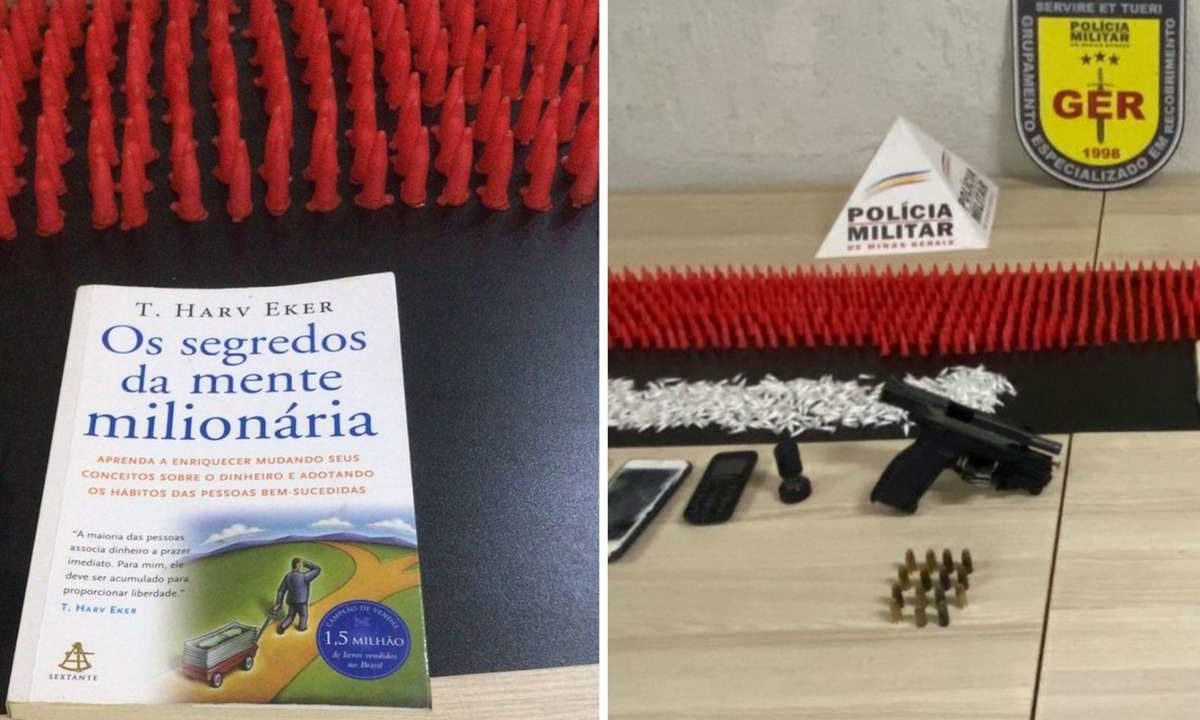 Traficante é preso com livro de educação financeira: ‘Segredos da Mente Milionária’