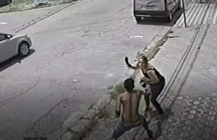 Mulher dá sapatadas em bandido para se defender durante assalto no litoral de SP