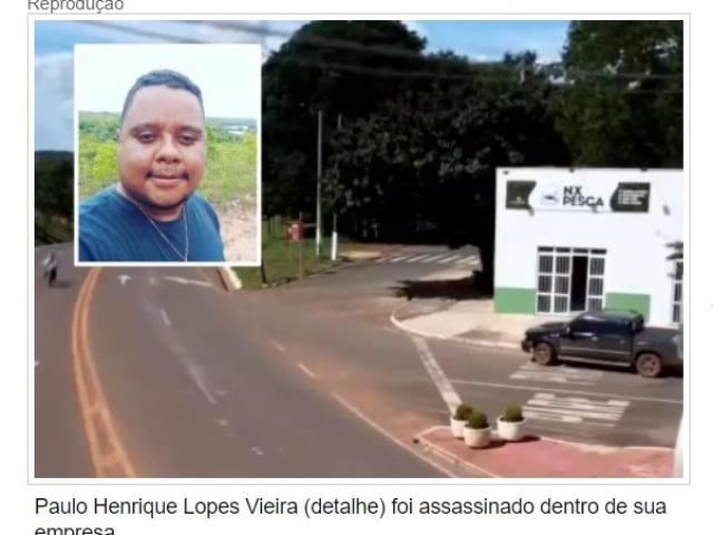 Dono de loja de pesca é assassinado a tiros no interior de MT