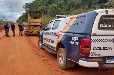 Soldado da PM é preso acusado de furtar trator em fazenda