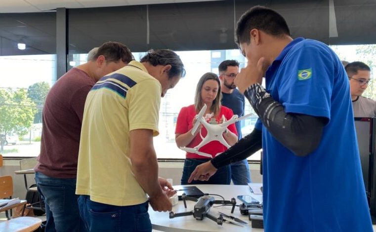 Peritos criminais de Cuiabá, Guarantã do Norte, Sinop e mais 10 regionais participam de capacitação para operação de drones