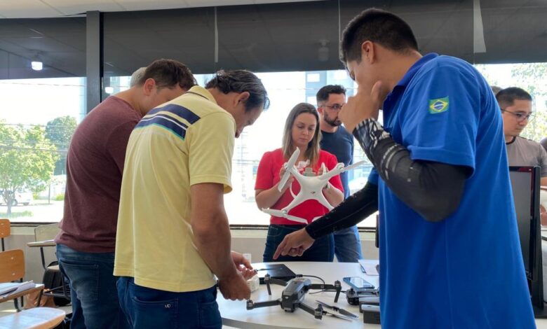 Peritos criminais de Cuiabá, Guarantã do Norte, Sinop e mais 10 regionais participam de capacitação para operação de drones
