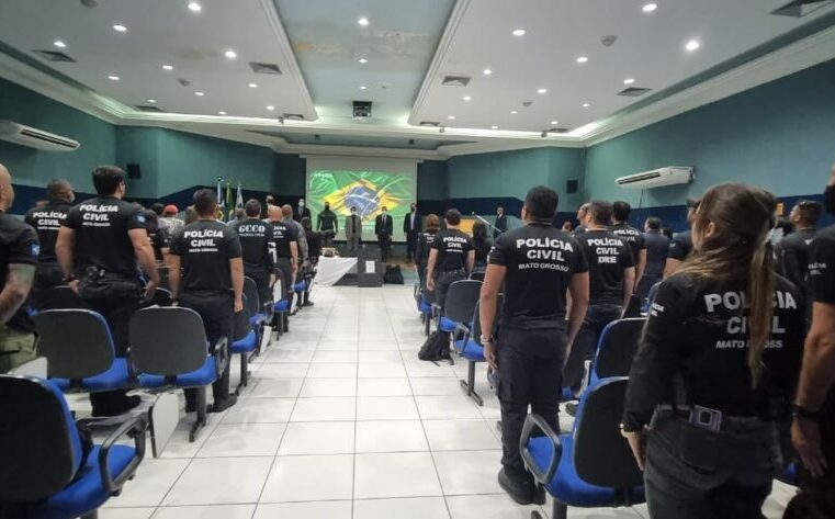 Policiais civis de Mato Grosso são capacitados em curso com a Força Nacional