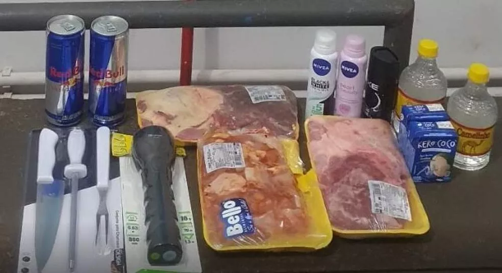 ‘Kit churrasco’: ladrão furta carnes e bebidas de mercado para passar fim de semana em MS