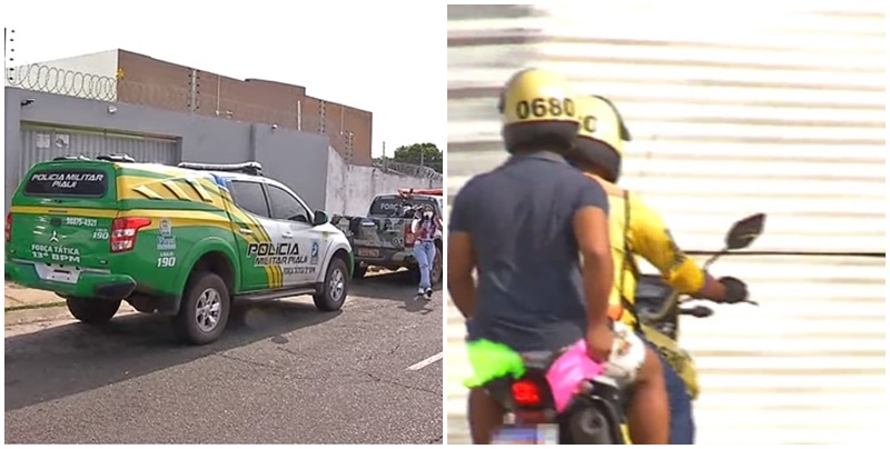 Mototaxista peida no rosto de cliente e caso vai parar na delegacia