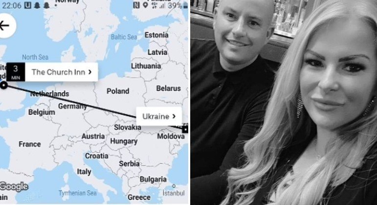 Bêbada, mulher pede Uber de R$ 30 mil para ir lutar na Ucrânia