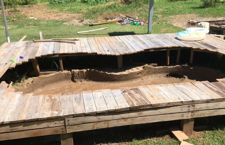 Ladrões furtam piscina de chácara em Santa Rita do Sapucaí