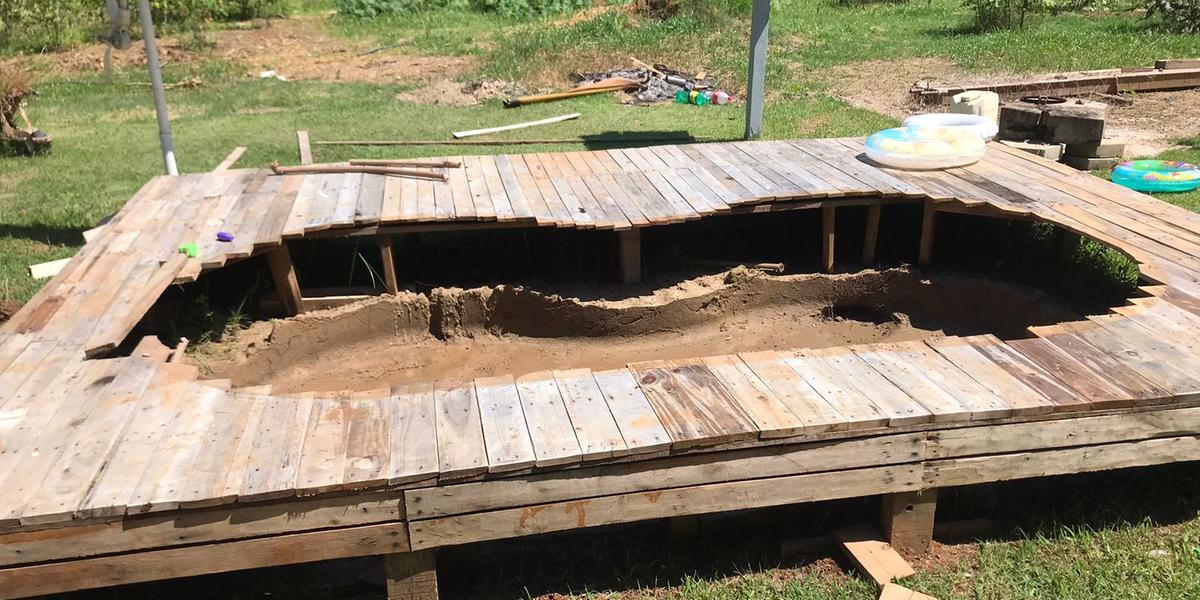 Ladrões furtam piscina de chácara em Santa Rita do Sapucaí