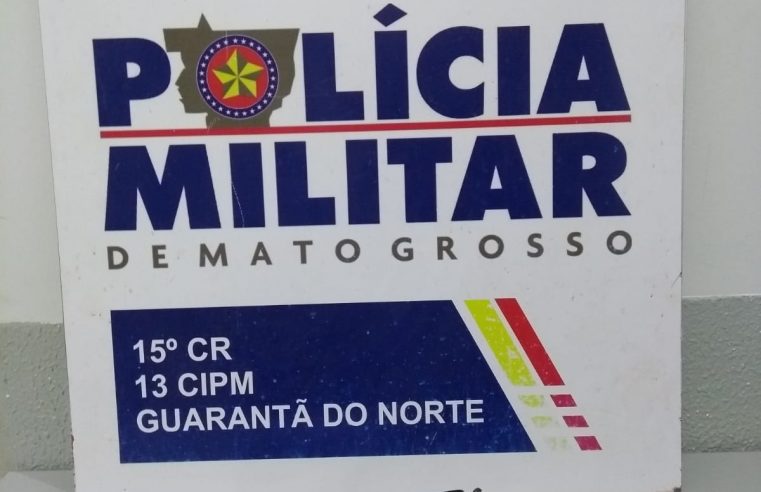 Jovem é preso com arma de fogo em S10 em Guarantã do Norte