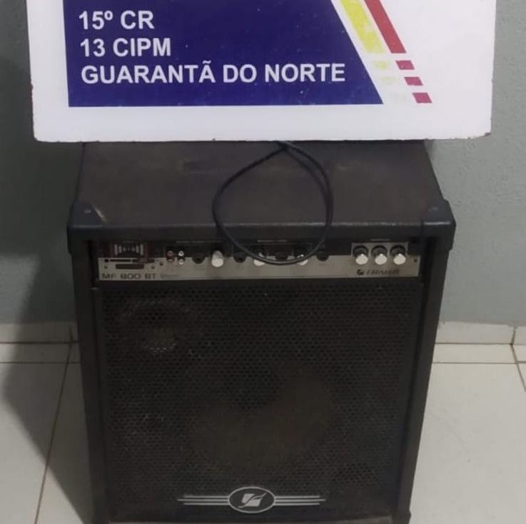 Proprietário de residência é preso após se recusar abaixar som alto em Guarantã do Norte