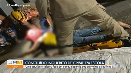 Aluna é indiciada por tentativa de homicídio após colocar fogo em colega dentro de escola em Goiânia