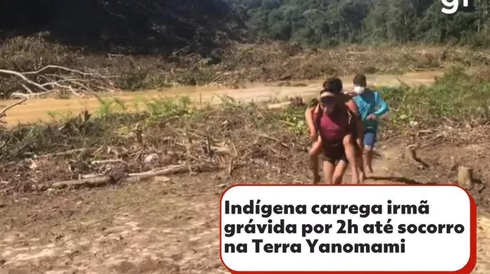 Indígena carrega por 2h irmã grávida picada por jararaca até socorro na Terra Yanomami