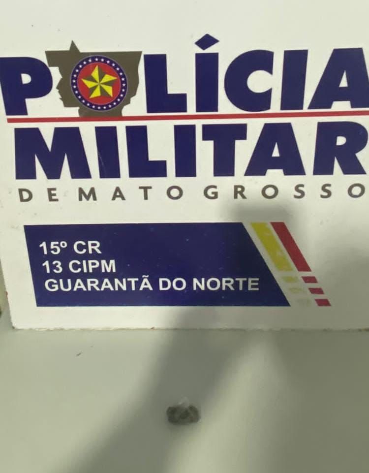 Homem é preso por tráfico de drogas em Guarantã do Norte