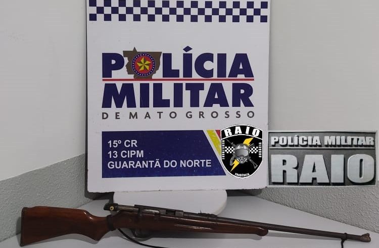 Homem  atira contra crianças que soltavam pipas e acaba preso em Guarantã do Norte