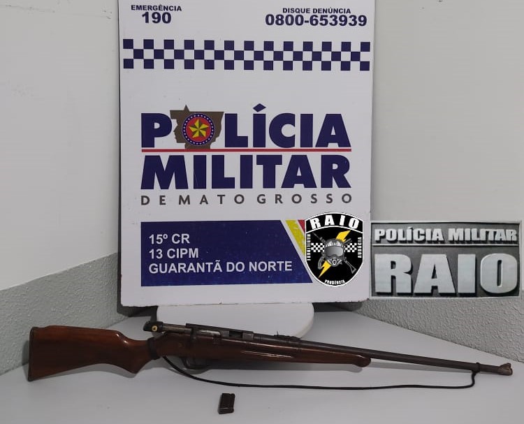 Homem  atira contra crianças que soltavam pipas e acaba preso em Guarantã do Norte