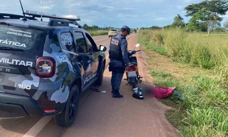 Homem que iria receber R$ 800,00 para transportar moto furtada é detido em Terra Nova do Norte
