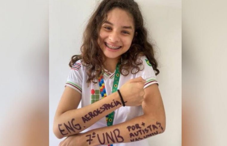 Estudante autista e TDAH é aprovada em engenharia aeroespacial na UnB