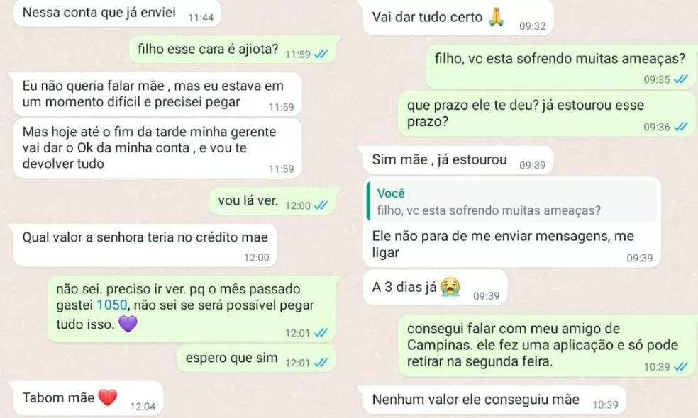 Idosa cai em golpe no WhatsApp, faz dois empréstimos e tem prejuízo de quase R$ 7 mil