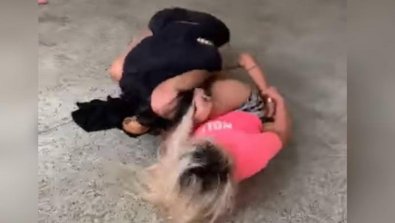 Mulheres são presas após briga por namorado em MT