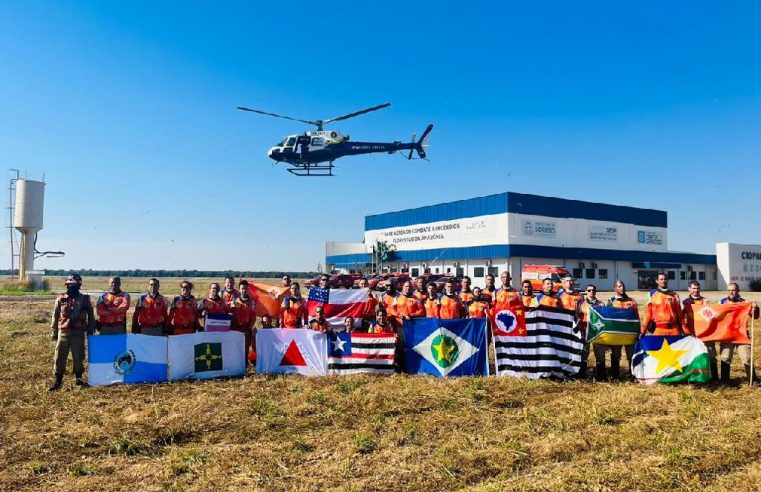 Ciopaer capacita militares do Corpo de Bombeiros de Mato Grosso e outros seis Estados
