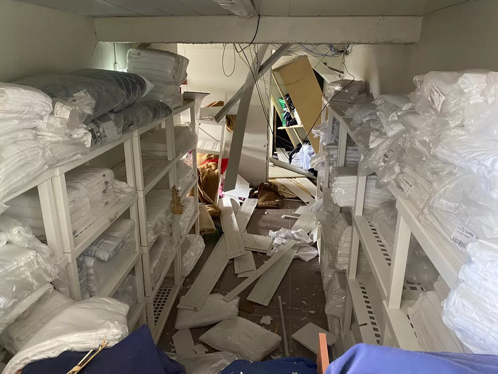 Explosão em hotel de Florianópolis deixa feridos