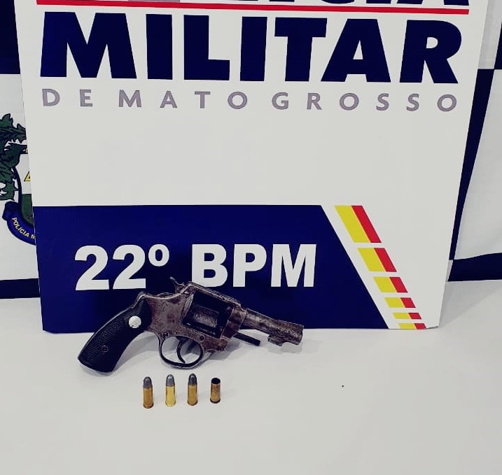 Peixoto de Azevedo: homem é detido por posse de arma após ameaça e agressão contra esposa