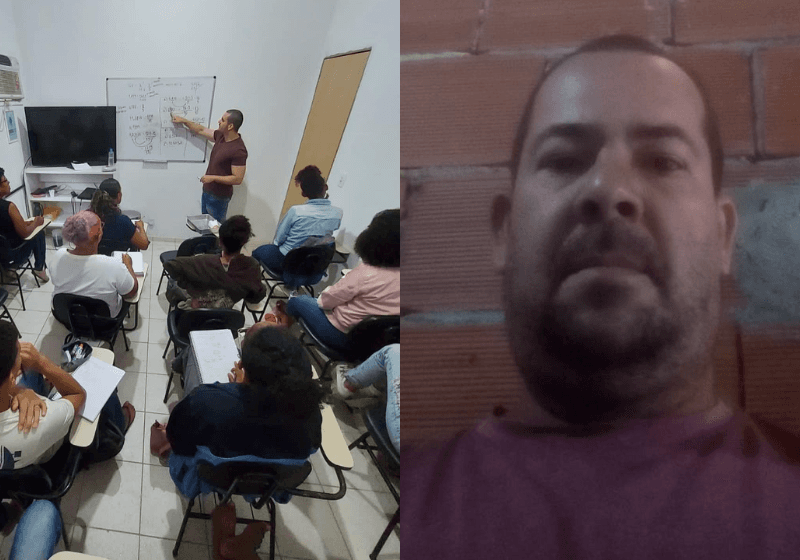 Aos 45 anos, brasileiro vai realizar sonho de aprender a ler para tirar CNH