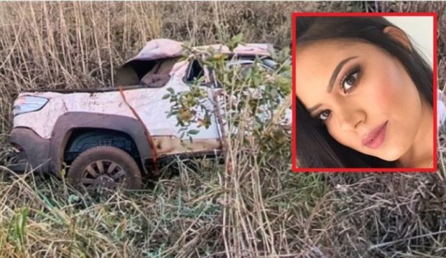 Mulher morre após noivo capotar picape em rodovia estadual de MT