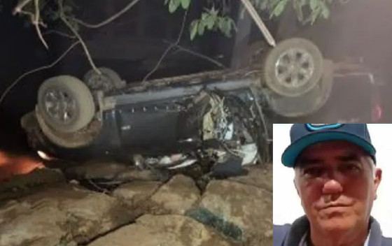 Condutor de caminhonete morre ao perder controle da direção em ponte de Gaúcha do Norte