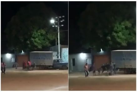 PM é chutado, socado e apedrejado em campo de futebol em Cuiabá