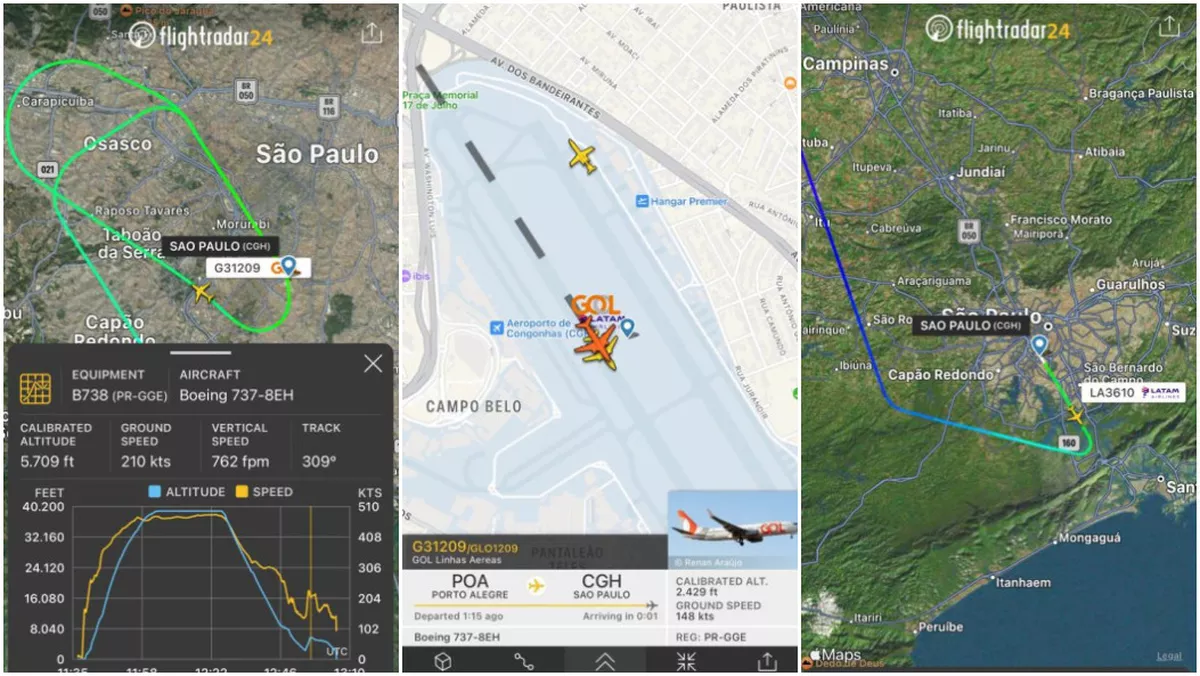 Avião da Gol evita colisão com aeronave da Latam no Aeroporto de Congonhas